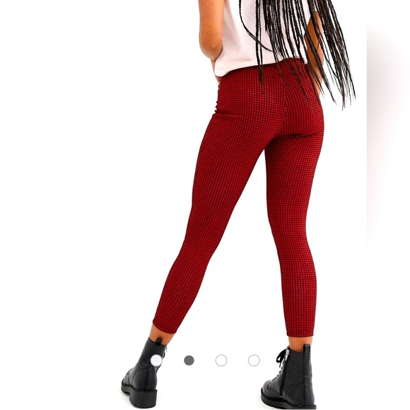 aerie Pants - AERIE GINHAM LEGGINGS WITH POCKETS